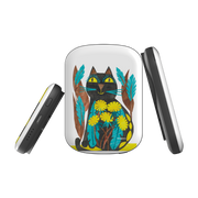 MagSafe Power Bank - Folk Cat By Tracey English