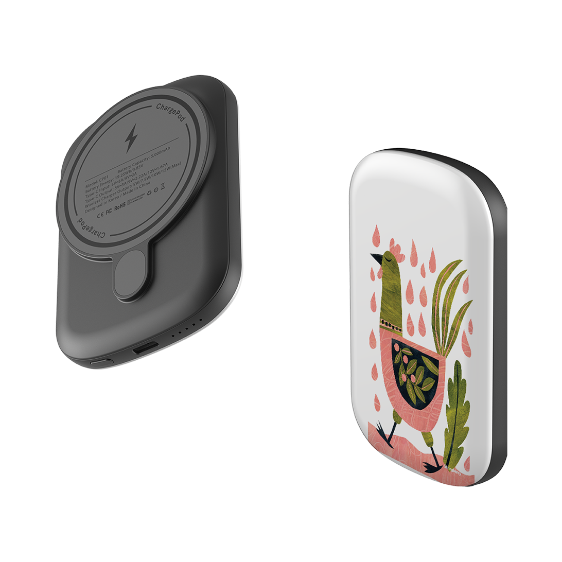 MagSafe Power Bank - Folk Chick By Tracey English
