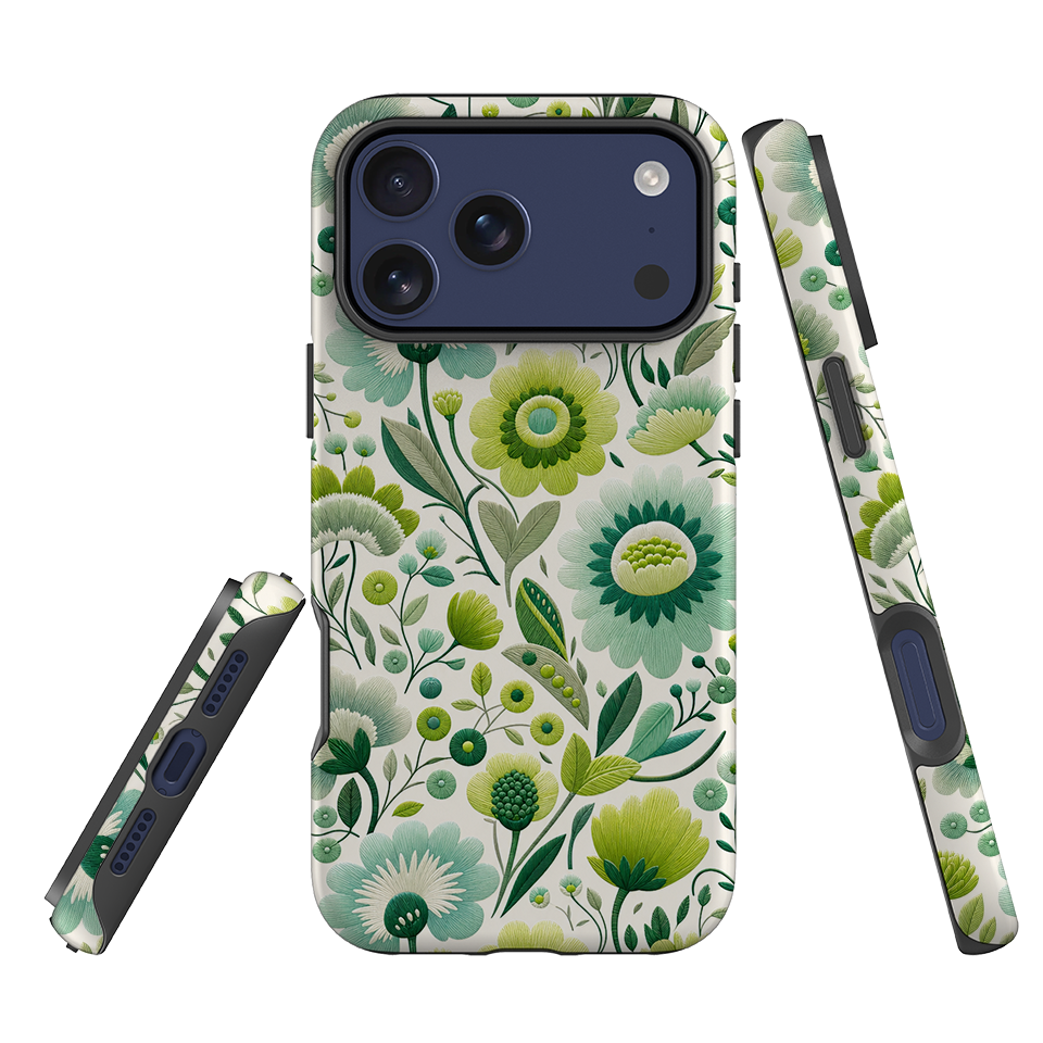 iPhone Tough Case - Folk Art Floral