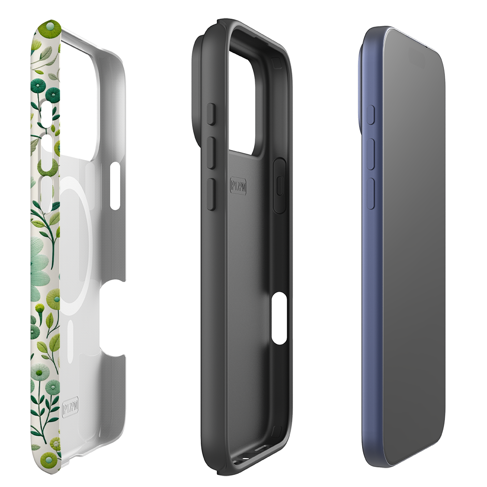 iPhone MagSafe Tough Case - Folk Art Floral