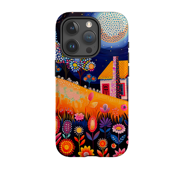 iPhone Case - Folk Art House I