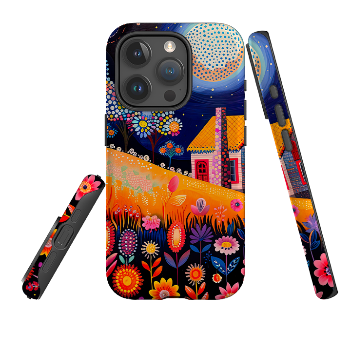 iPhone Case - Folk Art House I