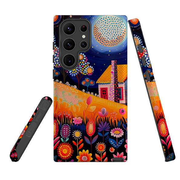 Samsung Tough Case - Folk Art House I