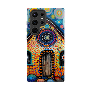 Samsung Tough Case - Folk Art House III