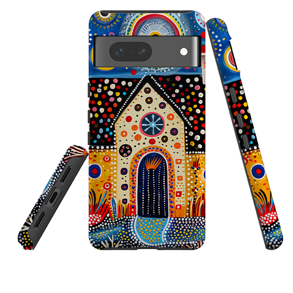 Google Tough Case - Folk Art House IX