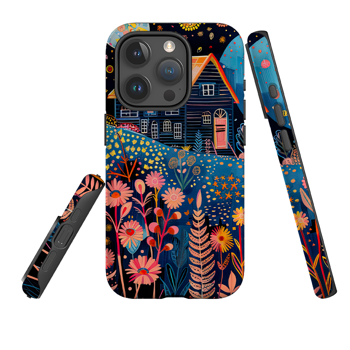 iPhone Case - Folk Art House V