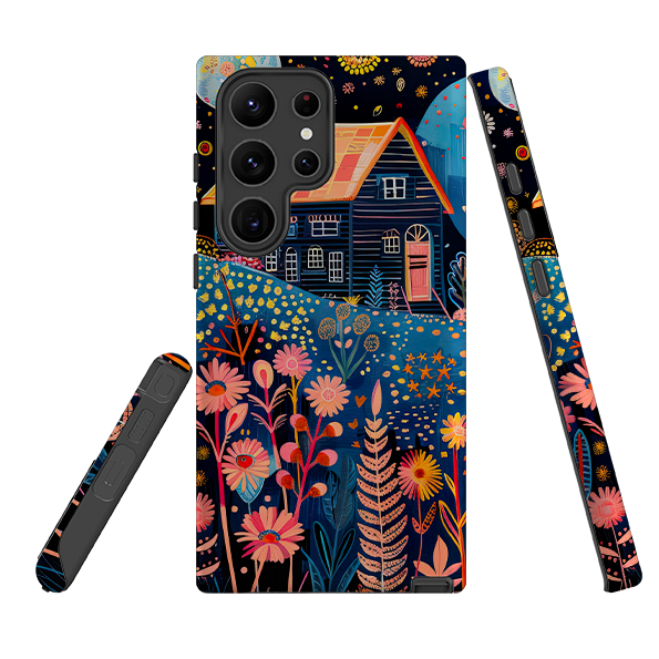 Samsung Tough Case - Folk Art House V
