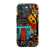 iPhone Case - Folk Art House VI