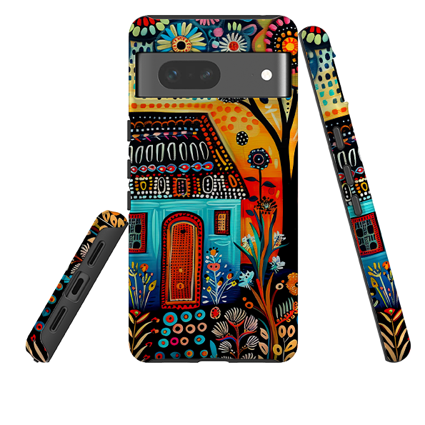 Google Tough Case - Folk Art House VI