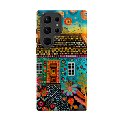 Samsung Tough Case - Folk Art House VII
