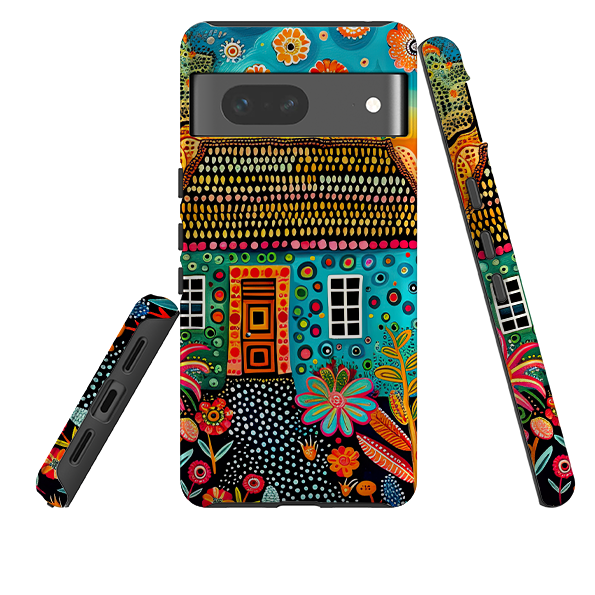 Google Tough Case - Folk Art House VII