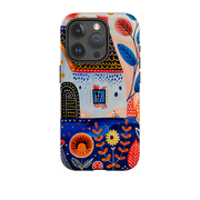 iPhone Case - Folk Art House VIII