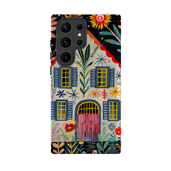 Samsung Tough Case - Folk Art House X