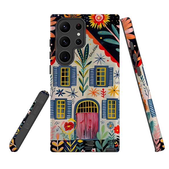 Samsung Tough Case - Folk Art House X