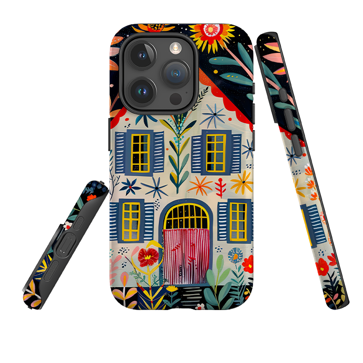 iPhone Case - Folk Art House X