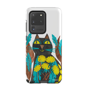Samsung Tough Case - Folk Cat By Tracey English