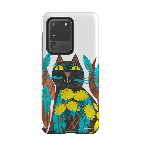 Samsung Tough Case - Folk Cat By Tracey English