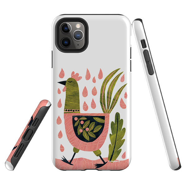 iPhone Tough Case - Folk Chick By Tracey English
