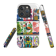 iPhone MagSafe Tough Case - Folk Colour By Tracey English