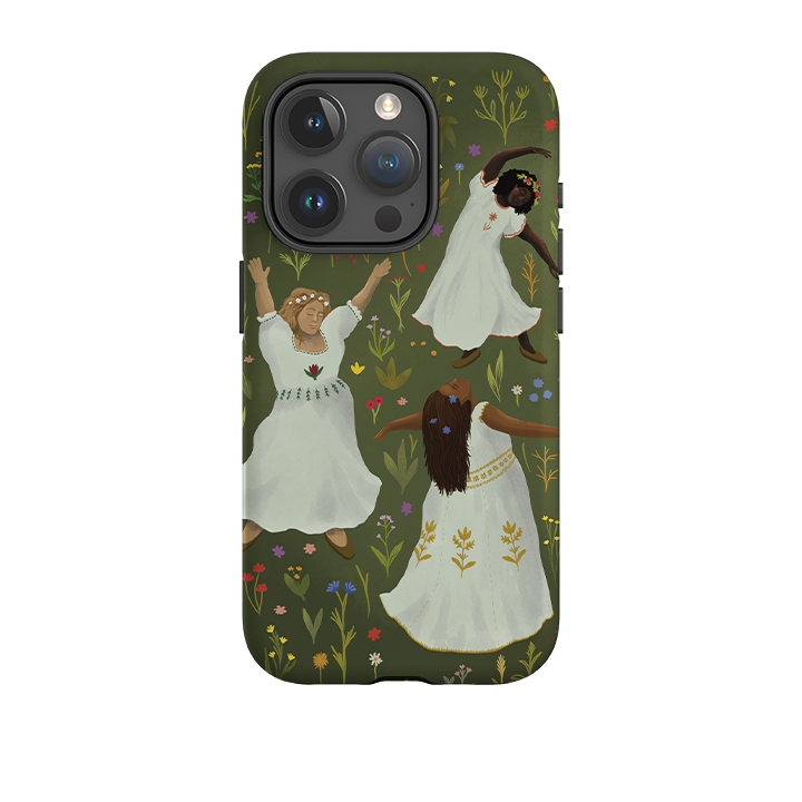 iPhone Tough Case - Folk Dance By Anna Stead