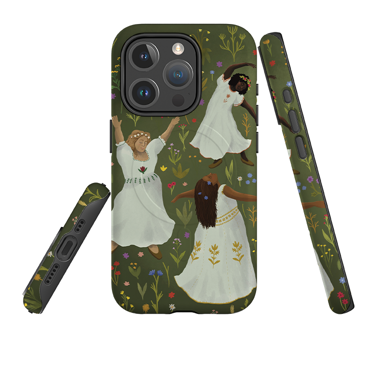iPhone MagSafe Tough Case -  Folk Dance By Anna Stead