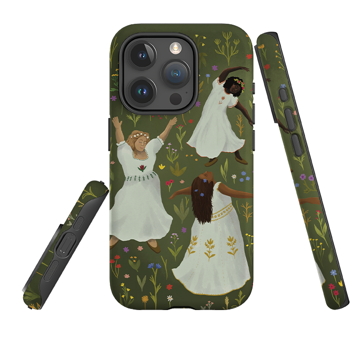 iPhone Tough Case - Folk Dance By Anna Stead