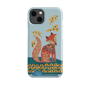 Folk Foxie Case and Card Case By Tracey English