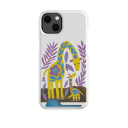 Folk Giraffes Case and Card Case By Tracey English