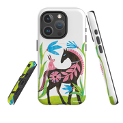 iPhone MagSafe Tough Case - Folk Horse And Bunny By Tracey English