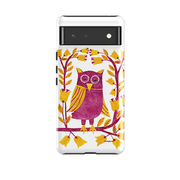 Google Tough Case -  Folk Owl By Tracey English