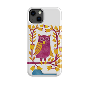 Folk Owl Case and Card Case By Tracey English