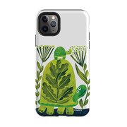 iPhone Tough Case - Folk Tortoise By Tracey English