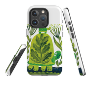 iPhone MagSafe Tough Case - Folk Tortoise By Tracey English
