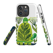 iPhone MagSafe Tough Case - Folk Tortoise By Tracey English