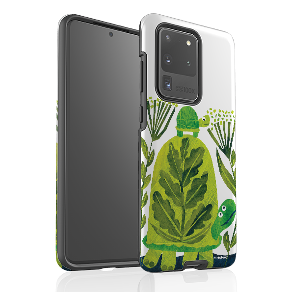 Samsung Tough Case - Folk Tortoise By Tracey English