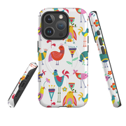 iPhone MagSafe Tough Case -  Folky Birds By Suzy Taylor