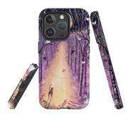 iPhone MagSafe Tough Case - Forest Cat By Mary Stubberfield