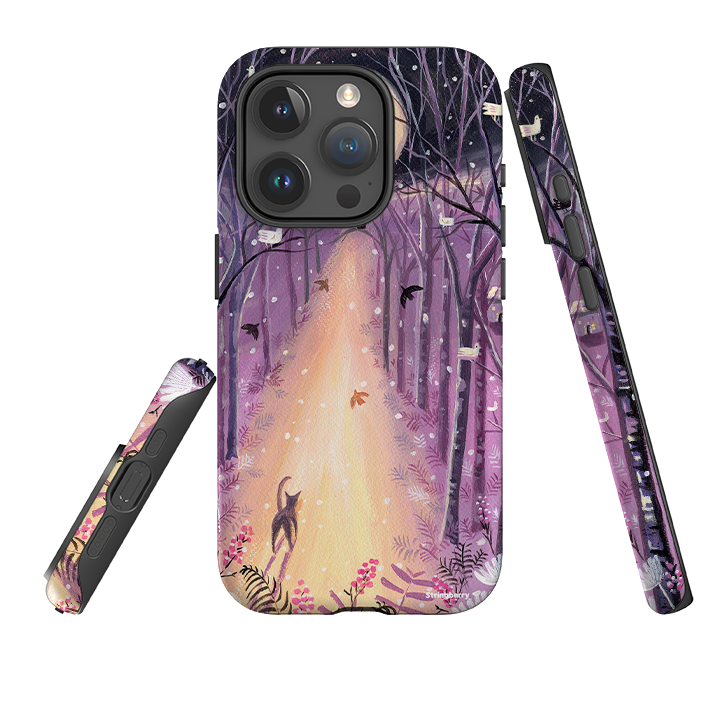 iPhone Tough Case - Forest Cat By Mary Stubberfield