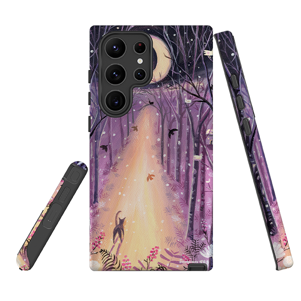Samsung Tough Case - Forest Cat By Mary Stubberfield