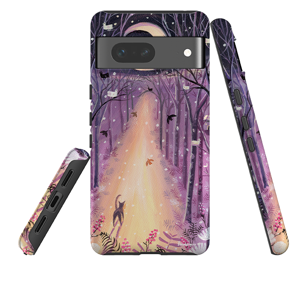 Google Tough Case -  Forest Cat By Mary Stubberfield