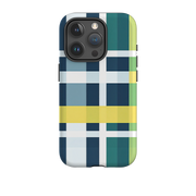 iPhone Tough Case - Forest Gingham