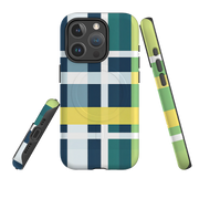 iPhone MagSafe Tough Case - Forest Gingham