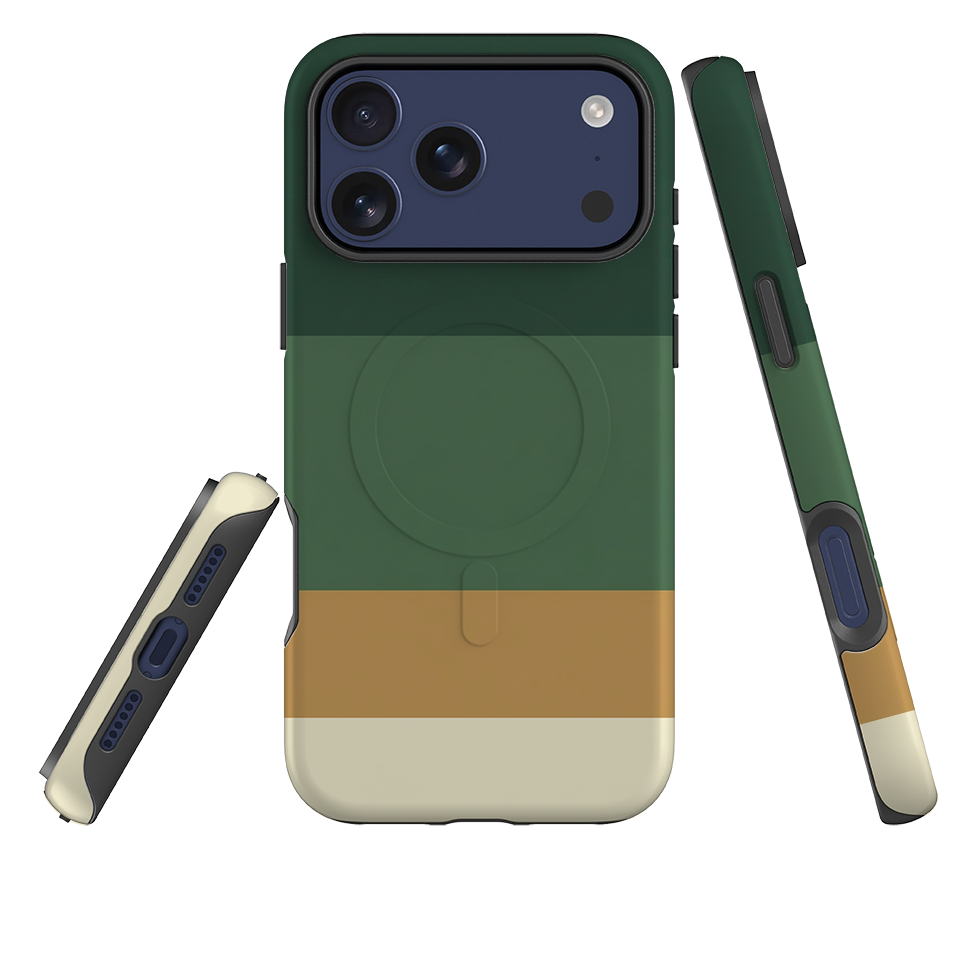 iPhone MagSafe Tough Case - Forest Green Gradient
