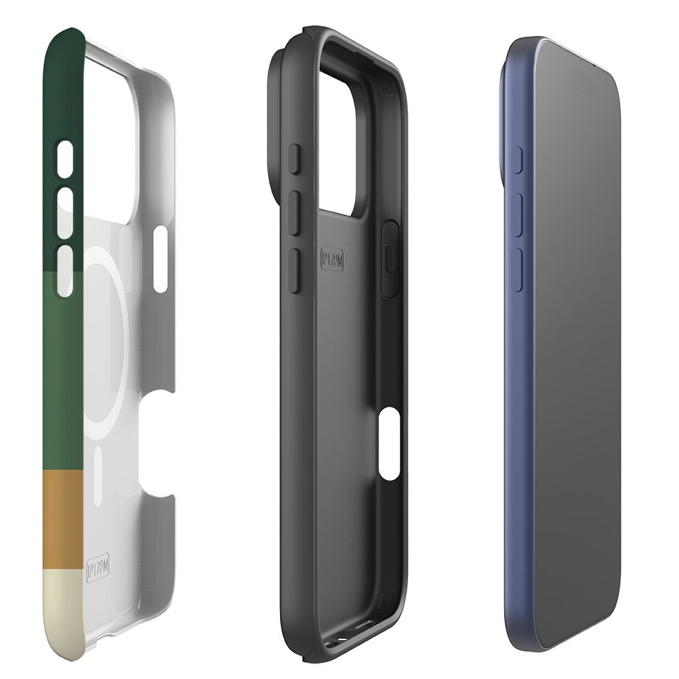 iPhone MagSafe Tough Case - Forest Green Gradient