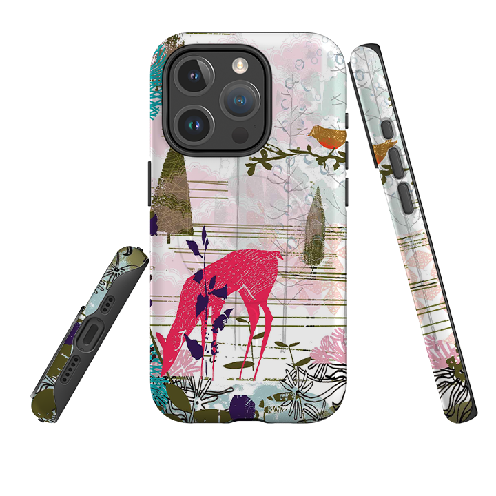 iPhone MagSafe Tough Case -  Forest Tale Robin Song By Tiffany Lynch