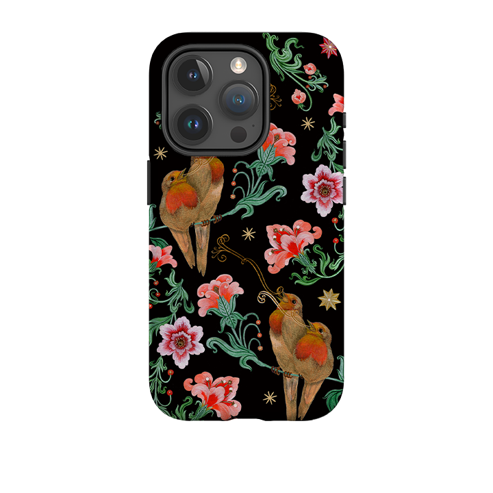 iPhone Tough  Case - Four Calling Birds By Maria Matos