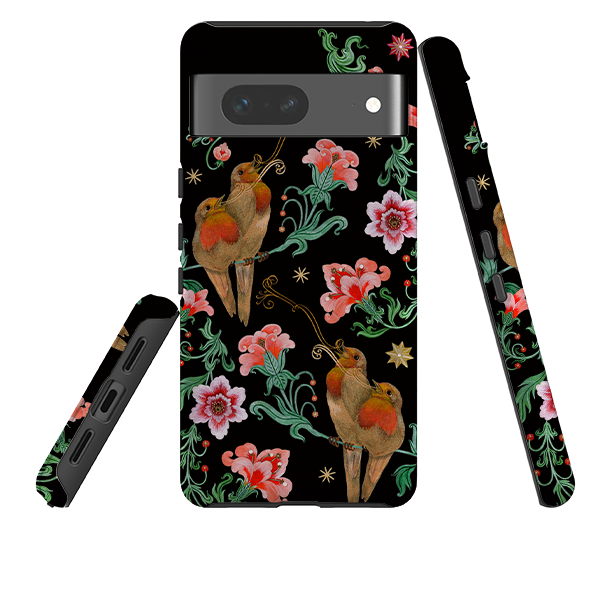 Google Tough  Case - Four Calling Birds By Maria Matos