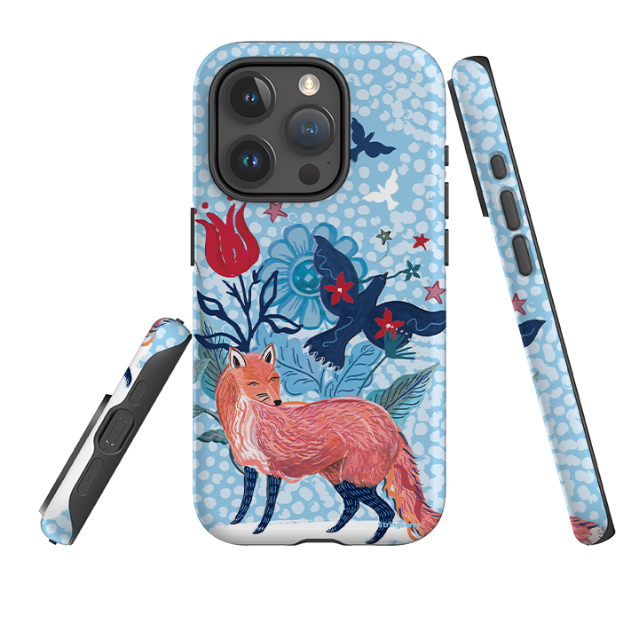iPhone Tough Case - Fox By Emma Frances Grant