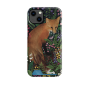 Fox At Night By Bex Parkin Case and Card Case