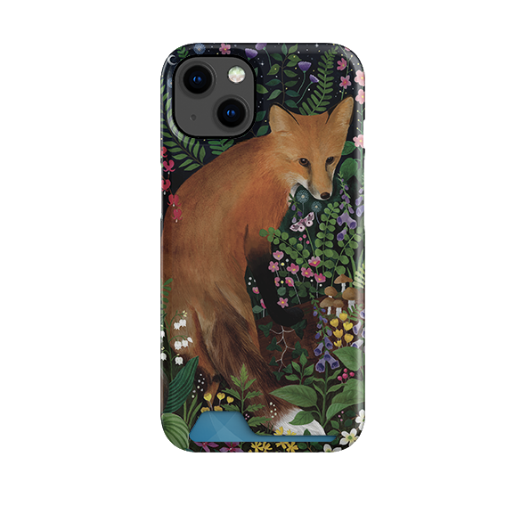 Fox At Night By Bex Parkin Case and Card Case